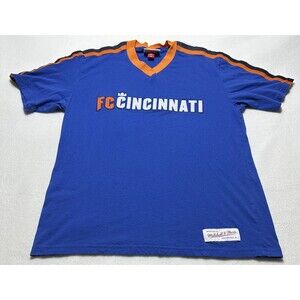 FC Cincinnati MITCHELL AND NESS MLS TEE SHIRT Adult Size Medium SPOT